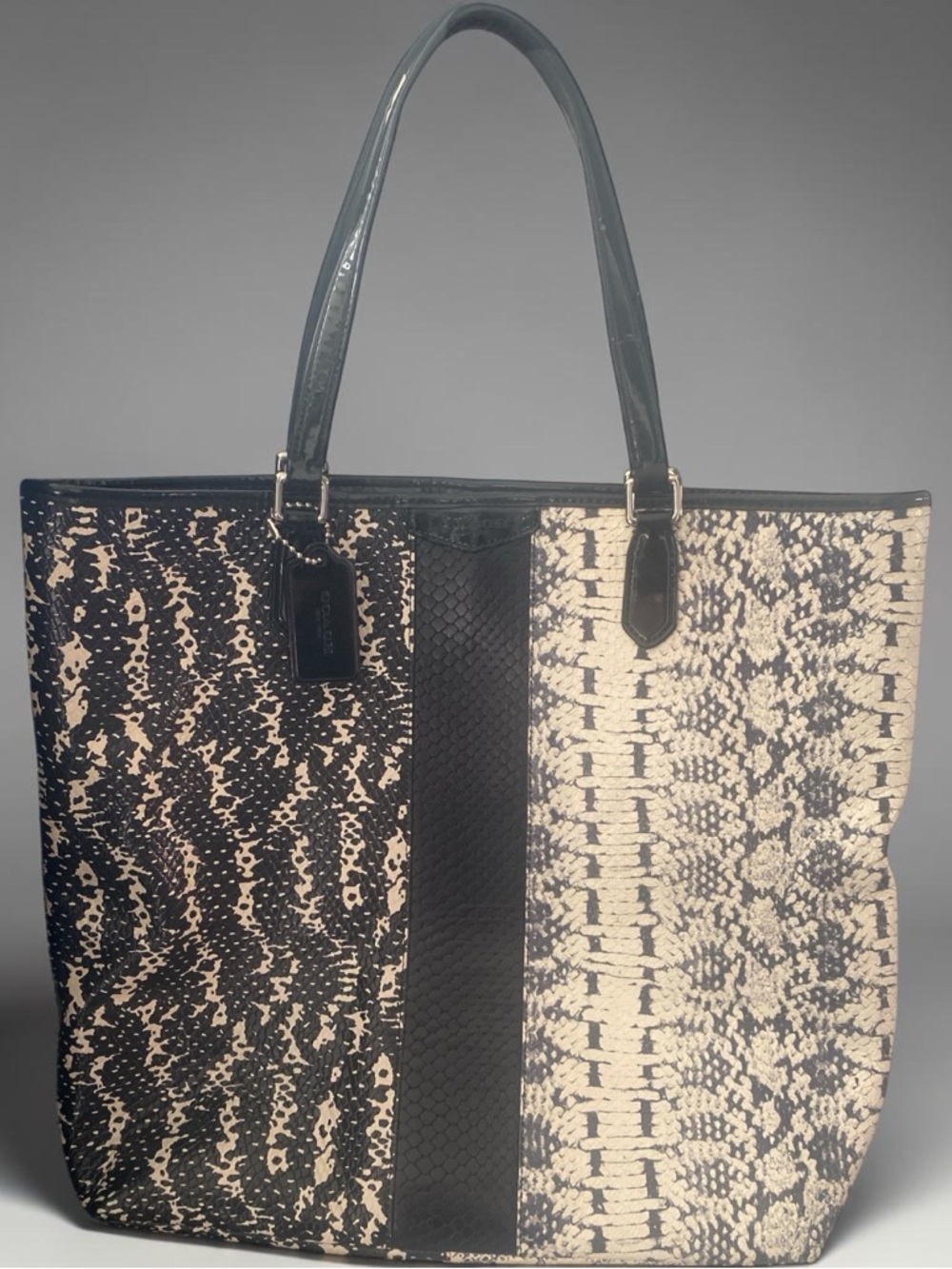Coach Large Exotic Mix Print Tote  Model F31023  #37